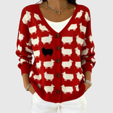 Verena | Bequemer geknöpfter Strickcardigan