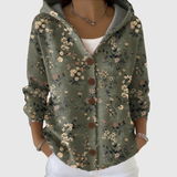 Beate | Bequemer Strickcardigan mit Kapuze