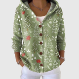 Susanne | Strickcardigan mit Kapuze