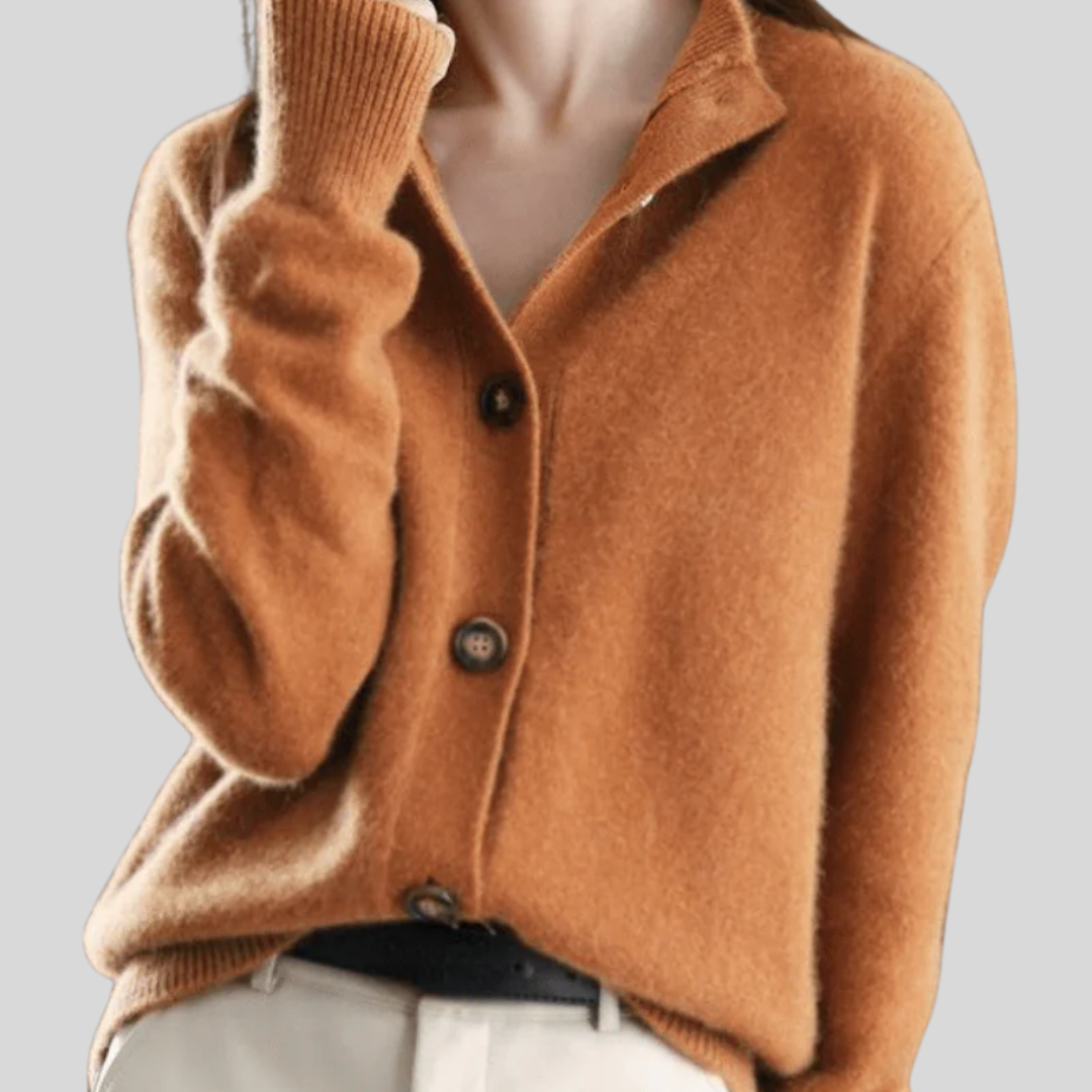 Claire | Weicher Cardigan im Retro-Stil