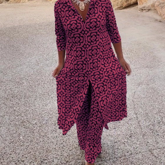 Maeve - Geometrisch-elegantes Ensemble