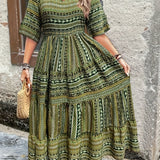 Joraine - Fließendes Ethno-Kleid