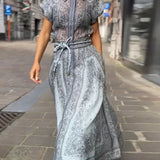 Adele - Zweiteiliges Ensemble mit Boho-Print