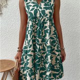 TASHA | FLIESSENDES MIDI-KLEID
