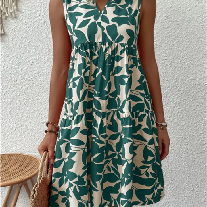 TASHA | FLIESSENDES MIDI-KLEID