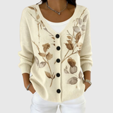 Kerstin | Bequemer Strickcardigan mit Knöpfen