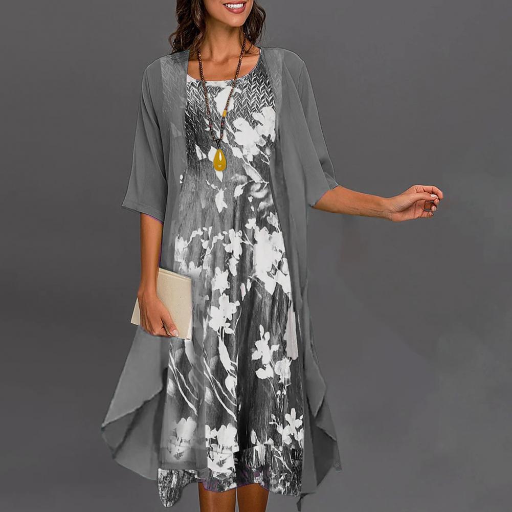 Anita - Elegantes Kleid-Ensemble