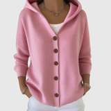 Antonia | Bequemer Strickcardigan mit Kapuze