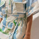 Solene - Schickes Patchwork-Ensemble