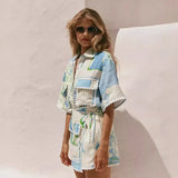 Solene - Schickes Patchwork-Ensemble