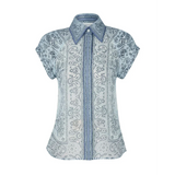 Adele - Zweiteiliges Ensemble mit Boho-Print